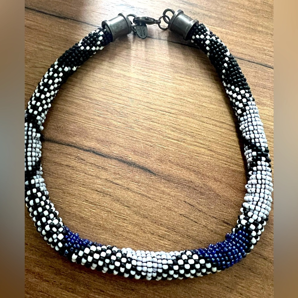 Stylish Seed Bead Necklace by Maison Scotch